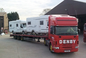 Ramped Flat for motor homes