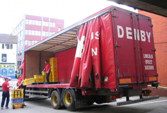Vehicle in operation