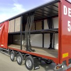 Double deck trailer - rear loadable