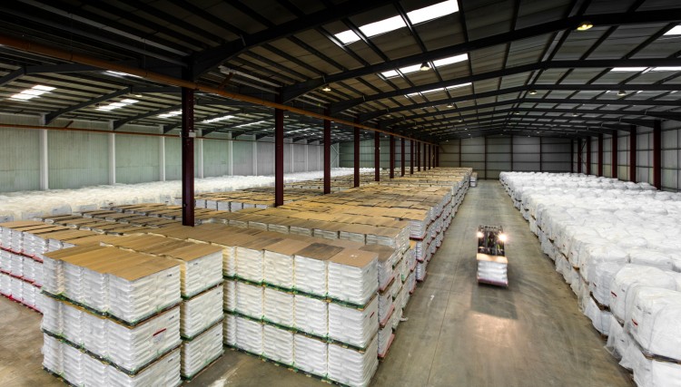 Warehouse management - full palletised storage